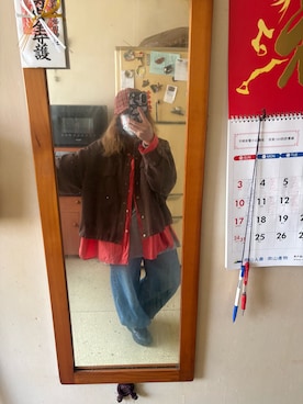 「FILA（フィラ）のアイテム」を使った、培333さん（レディース・153cm）の春コーディネート