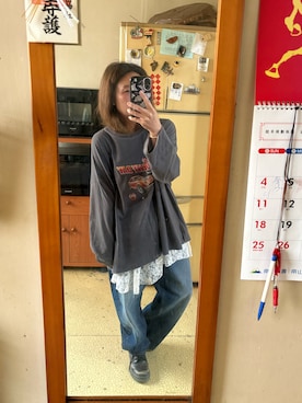 「H&M」｜培333さん（レディース・153cm）の秋コーディネート