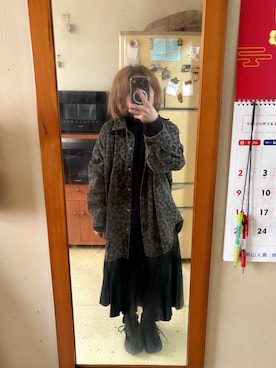 「NET（ネット）のアイテム」を使った、培333さん（レディース・153cm）の冬コーディネート
