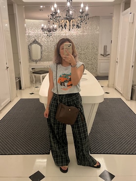 「NET」｜培333さん（レディース・153cm）の秋コーディネート