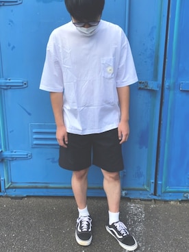 「NOLLEY'S goodman（ノーリーズグッドマン）のアイテム」を使った、太郎さん（メンズ・174cm）の夏コーディネート