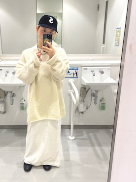 「かぐれ（カグレ）のアイテム（ニット/セーター）」を使った、madoka さん（レディース・152cm）の秋コーディネート