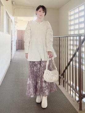 yukaさん（レディース・157cm）の冬コーディネート