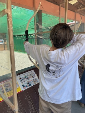 「Leyline（レイライン）のアイテム」を使った、にににさん（レディース・154cm）の夏コーディネート