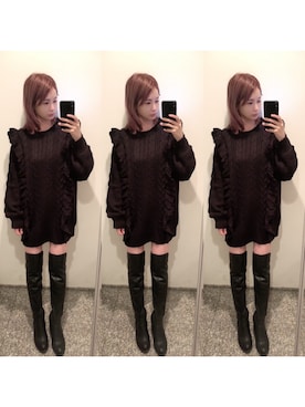 yuさん（レディース・155cm）の秋コーディネート