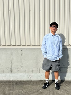 「アイテム（レッグウェア）」を使った、okatashiさん（メンズ・156cm・20代）の夏コーディネート