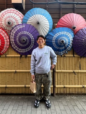 「ROTHCO（ロスコ）のアイテム」を使った、okatashiさん（メンズ・157cm）の夏コーディネート