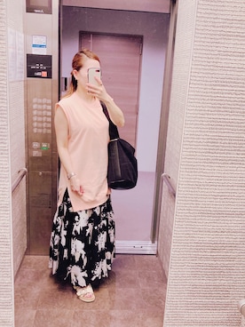 「アイテム（ピアス（両耳用））」を使った、kaorin☆さん（レディース・156cm・40代）の夏コーディネート