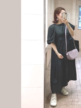 「アイテム（ピアス（両耳用））」を使った、kaorin☆さん（レディース・156cm・40代）の夏コーディネート