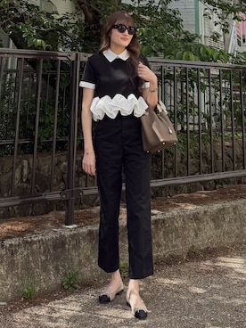 「BURBERRY（バーバリー）のアイテム」を使った、Haruka ❤︎さん（レディース・168cm）の春コーディネート