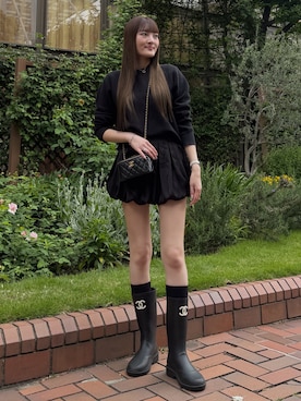「CHANEL（シャネル）のアイテム（バッグ）」を使った、Haruka ❤︎さん（レディース・168cm）の春コーディネート