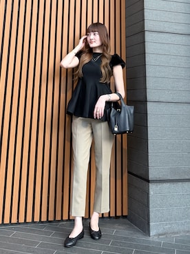 「CHANEL（シャネル）のアイテム」を使った、Haruka ❤︎さん（レディース・168cm）の秋コーディネート