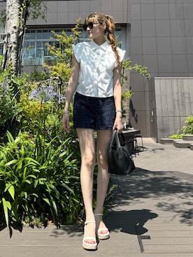 「アイテム（ファッション雑貨）」を使った、Haruka ❤︎さん（レディース・168cm・20代）の夏コーディネート