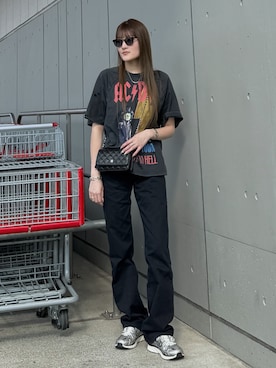 「HERMES（エルメス）のアイテム（アクセサリー）」を使った、Haruka ❤︎さん（レディース・168cm）の春コーディネート