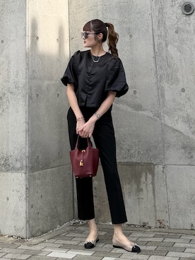 「CHANEL（シャネル）のアイテム」を使った、Haruka ❤︎さん（レディース・168cm）の秋コーディネート