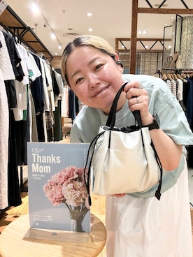 「ウエストがゴム」｜チコたんさん（レディース・156cm）の春コーディネート