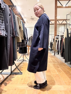 「アイテム（ワンピース）」を使った、チコたんさん（レディース・156cm・40代）の秋コーディネート