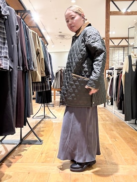 「アイテム（テーラードジャケット）」を使った、チコたんさん（レディース・156cm・40代）の秋コーディネート