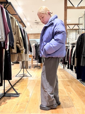 「アイテム（ジャケット/アウター）」を使った、チコたんさん（レディース・156cm）の秋コーディネート