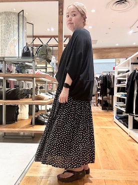 かぐれ（カグレ）の「コットンシフォンギャザースカート