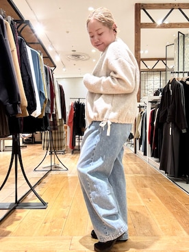 「アイテム（その他トップス）」を使った、チコたんさん（レディース・156cm）の秋コーディネート
