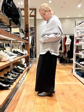 「アイテム（ベスト）」を使った、チコたんさん（レディース・156cm）の秋コーディネート