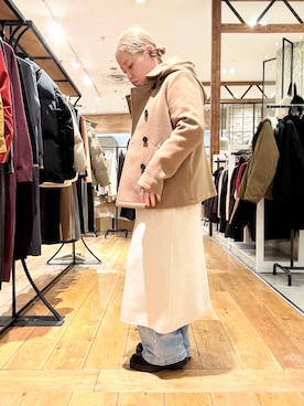 「アイテム（ワンピース/ドレス）」を使った、チコたんさん（レディース・156cm・40代）の冬コーディネート