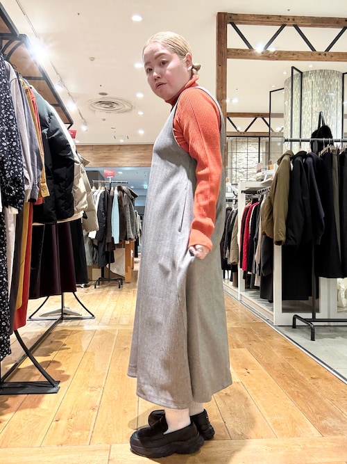 セール】メランジBACKタックフレアジャンスカ（ワンピース）｜URBAN