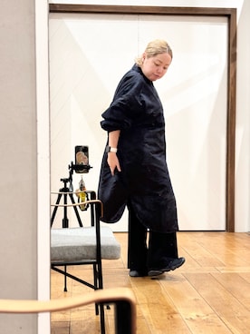 「EKAL（エカル）のアイテム」を使った、チコたんさん（レディース・156cm）の秋コーディネート