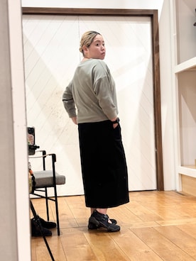 「URBAN RESEARCH DOORS（アーバンリサーチドアーズ）のアイテム（Tシャツ/カットソー）」を使った、チコたんさん（レディース・156cm）の秋コーディネート