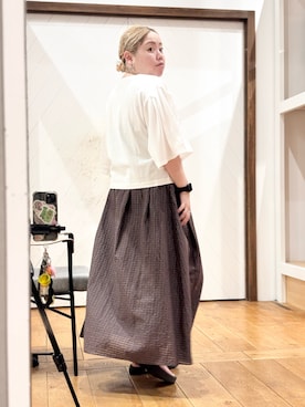 「暑い」｜チコたんさん（レディース・156cm）の夏コーディネート