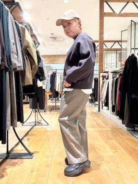 「アイテム（帽子）」を使った、チコたんさん（レディース・156cm・40代）の秋コーディネート