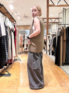 「Lee（リー）のアイテム」を使った、チコたんさん（レディース・156cm）の夏コーディネート