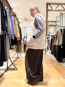 「アイテム（オールインワン・サロペット）」を使った、チコたんさん（レディース・156cm・40代）の秋コーディネート