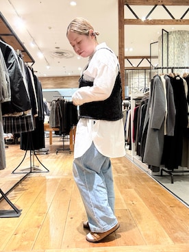 新品　かぐれ　アルパカウールブークレニットキャミソール かぐれ｜アルパカウールブークレニットキャミソール - かぐれ