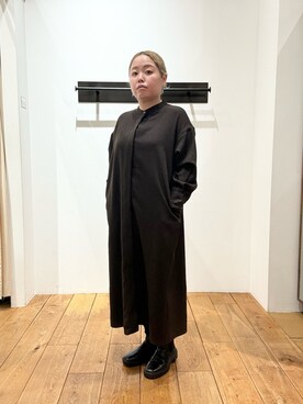 「ゆったりシルエット」｜チコたんさん（レディース・156cm）の冬コーディネート