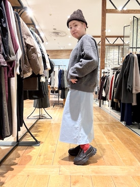 「アイテム（その他トップス）」を使った、チコたんさん（レディース・156cm）の秋コーディネート