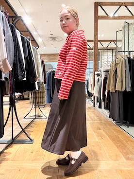 チコたんさん（骨格ストレート・レディース・156cm）の秋コーディネート