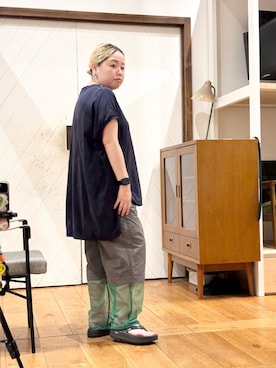「EKAL（エカル）のアイテム」を使った、チコたんさん（レディース・156cm）の夏コーディネート