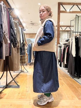 「URBAN RESEARCH DOORS（アーバンリサーチドアーズ）のpatagonia　Ks Ready Freddy Vest（ベスト）」を使った、チコたんさん（レディース・156cm・40代）の秋コーディネート