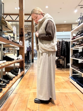 「アイテム（テーラードジャケット）」を使った、チコたんさん（レディース・156cm・40代）の冬コーディネート