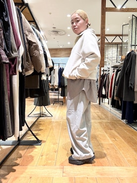 「アイテム（その他トップス）」を使った、チコたんさん（レディース・156cm・40代）の秋コーディネート