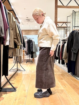 「アイテム（テーラードジャケット）」を使った、チコたんさん（レディース・156cm・40代）の秋コーディネート