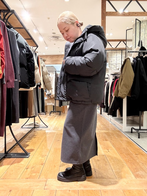 別注』NANGA×EKAL スタンドカラーダウンジャケット（ダウンジャケット