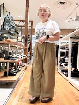 「SMELLY（スメリー）のアイテム（アクセサリー）」を使った、チコたんさん（レディース・156cm）の夏コーディネート