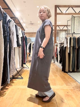 「アラフォーコーデ」｜チコたんさん（レディース・156cm）の夏コーディネート