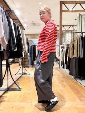 「アイテム（サンダル）」を使った、チコたんさん（レディース・156cm・40代）の秋コーディネート