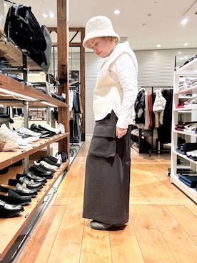 「アイテム（その他シューズ）」を使った、チコたんさん（レディース・156cm）の秋コーディネート