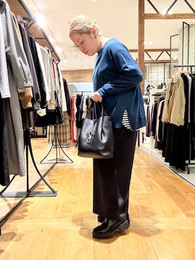 「URBAN RESEARCH DOORS（アーバンリサーチドアーズ）のトラックソールブーツ（ブーツ）」を使った、チコたんさん（レディース・156cm）の秋コーディネート