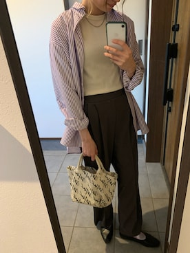 「WTW（ダブルティー）のアイテム」を使った、miqsonさん（レディース・163cm）の春コーディネート